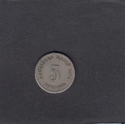 Beschrijving: 5 Pfennig  